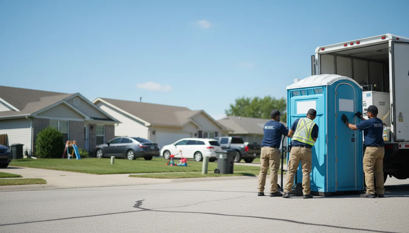 Standard Porta Potty Rentals in Lindsay, OK near me